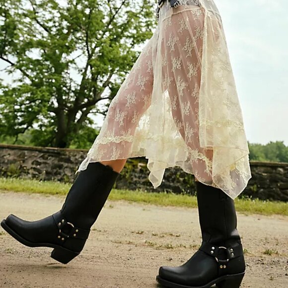 FRYE Bench Made Harness 12R Boots - Nwot - Picture 1 of 8